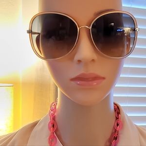 Chloe nude color sunglasses